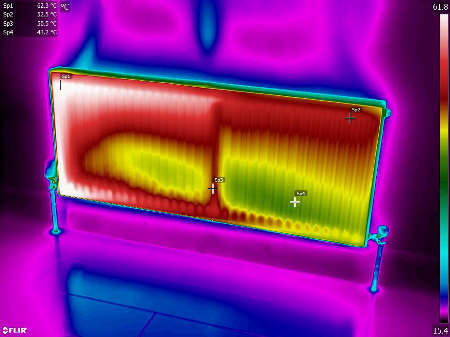 Blocked Radiator